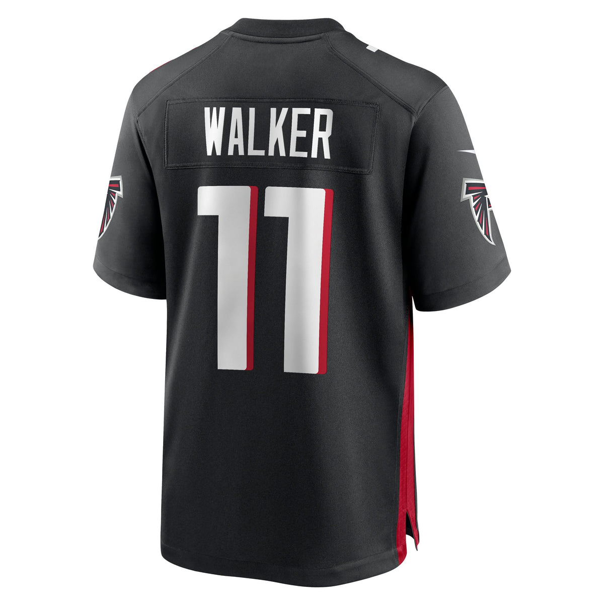 Atlanta Falcons Jalon Walker Nike Black Team Game Jersey product image 3