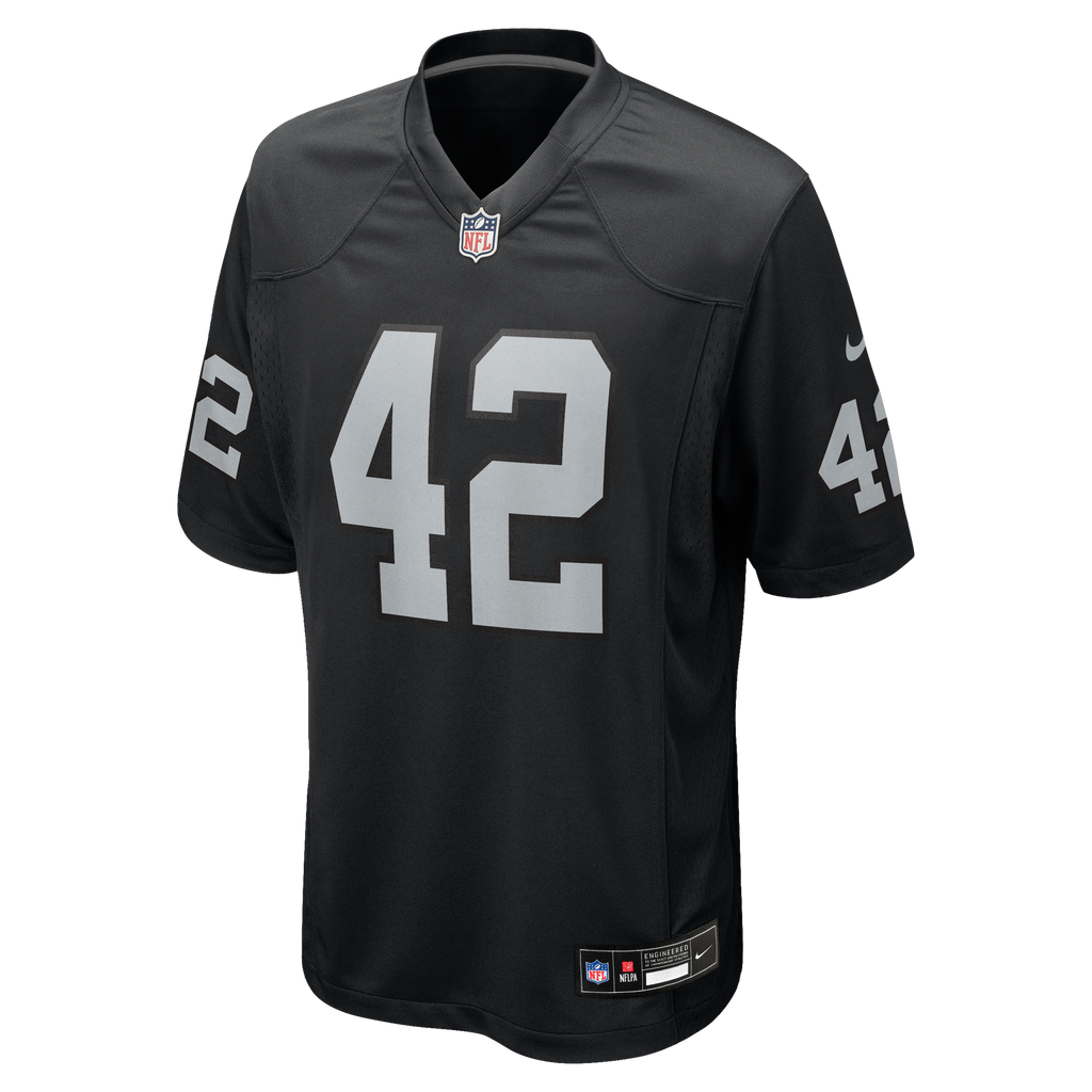 Las Vegas Raiders Ronnie Lott Nike Black Game Retired product image 2