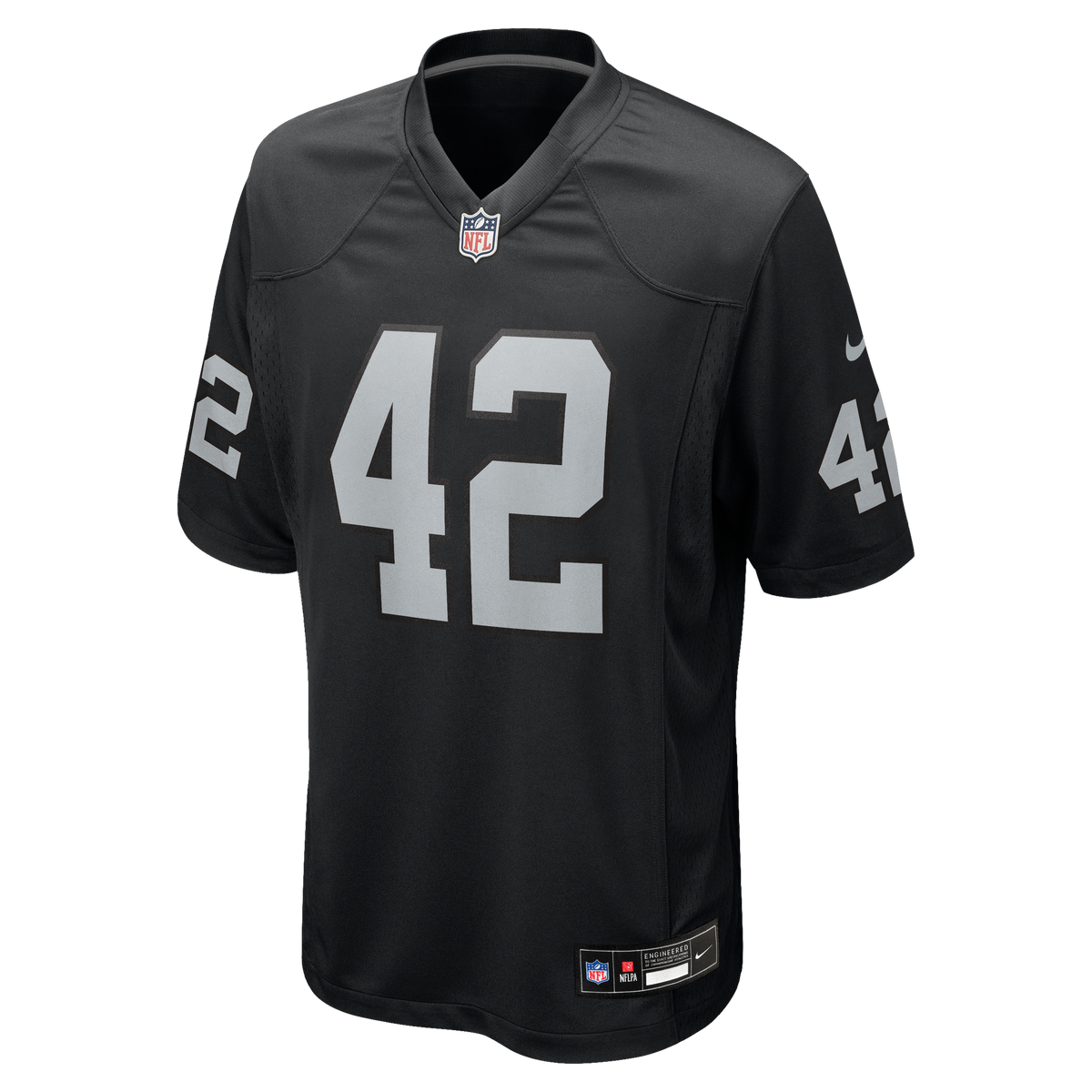 Las Vegas Raiders Ronnie Lott Nike Black Game Retired product image 2