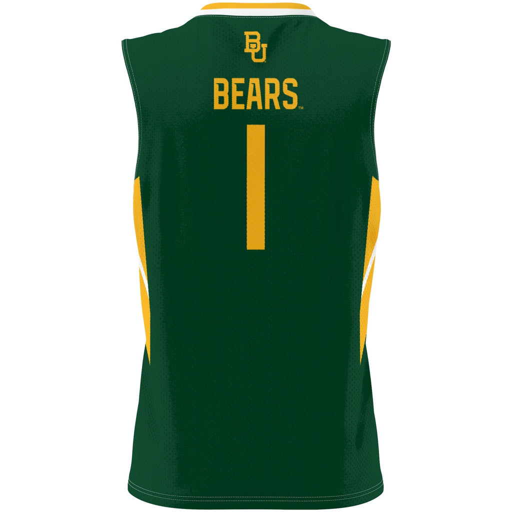 #1 Baylor Bears Lightweight Basketball Jersey - Green product image 4