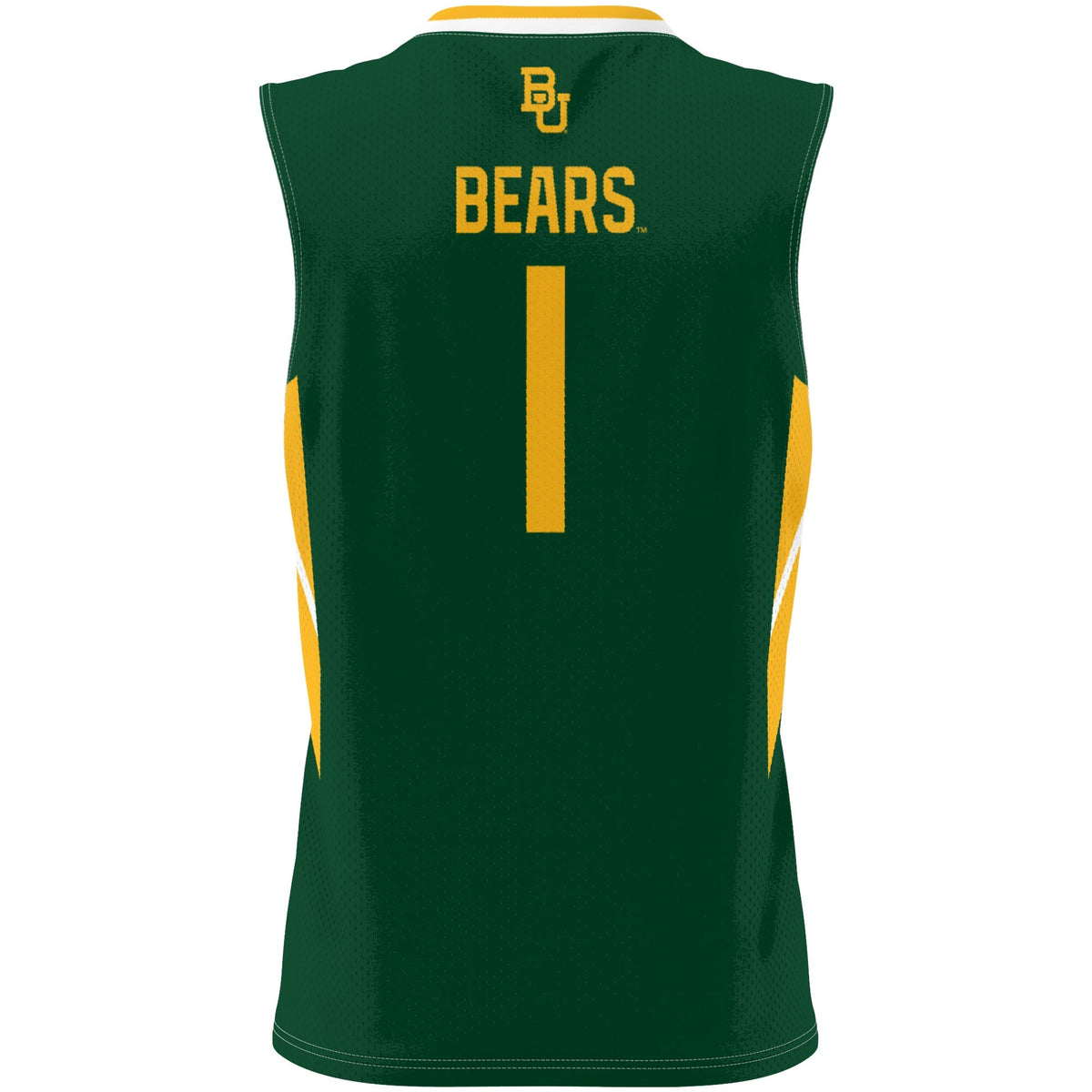 #1 Baylor Bears Lightweight Basketball Jersey - Green product image 4