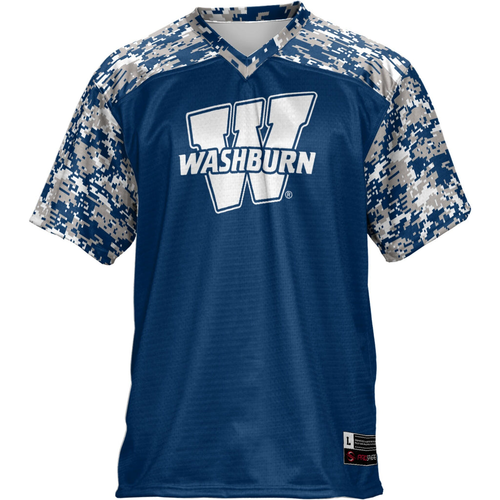 Washburn Ichabods Football Jersey - Blue product image 3
