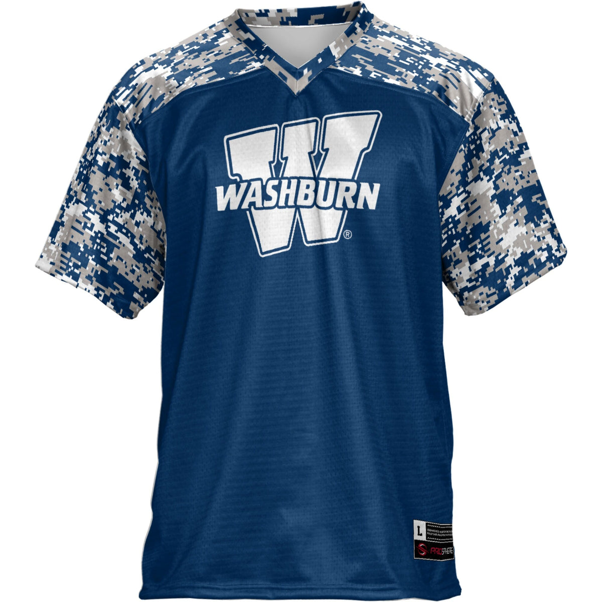 Washburn Ichabods Football Jersey - Blue product image 3