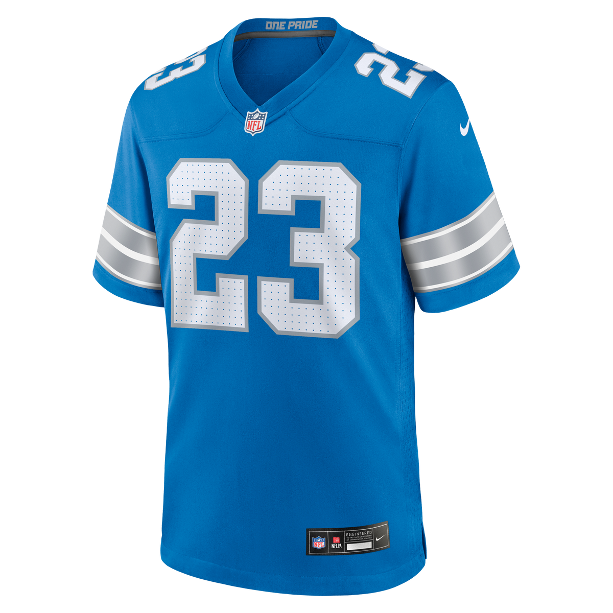 Detroit Lions Rock Ya-Sin Nike Blue Team Game Jersey product image 2