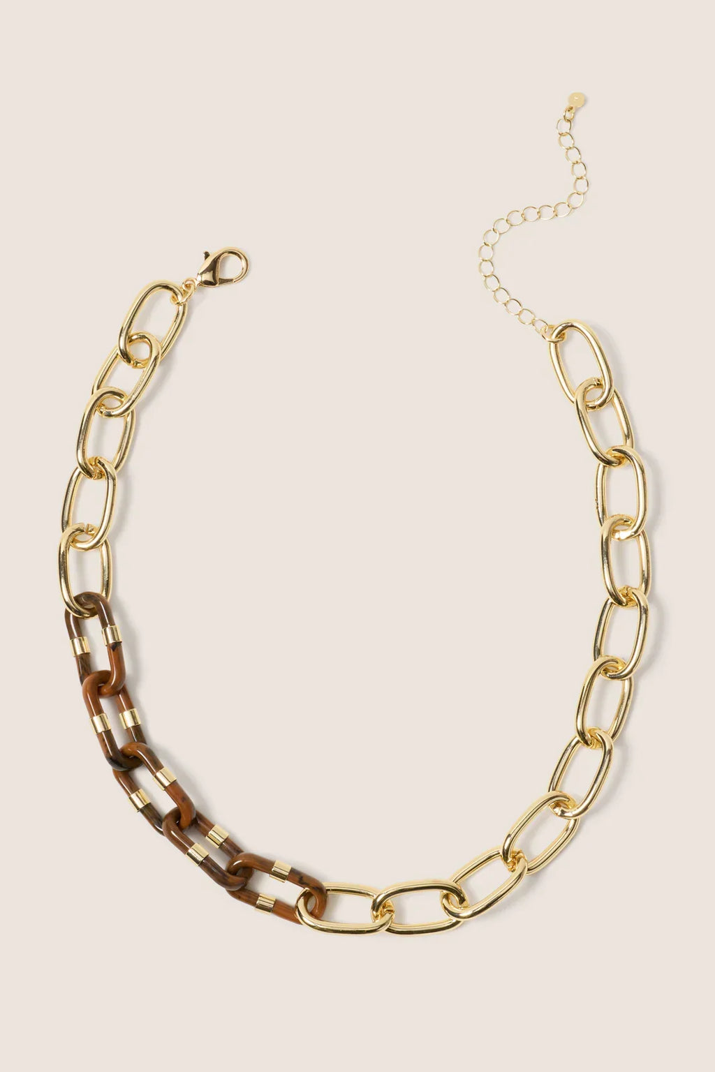 Gia Resin Link Necklace
