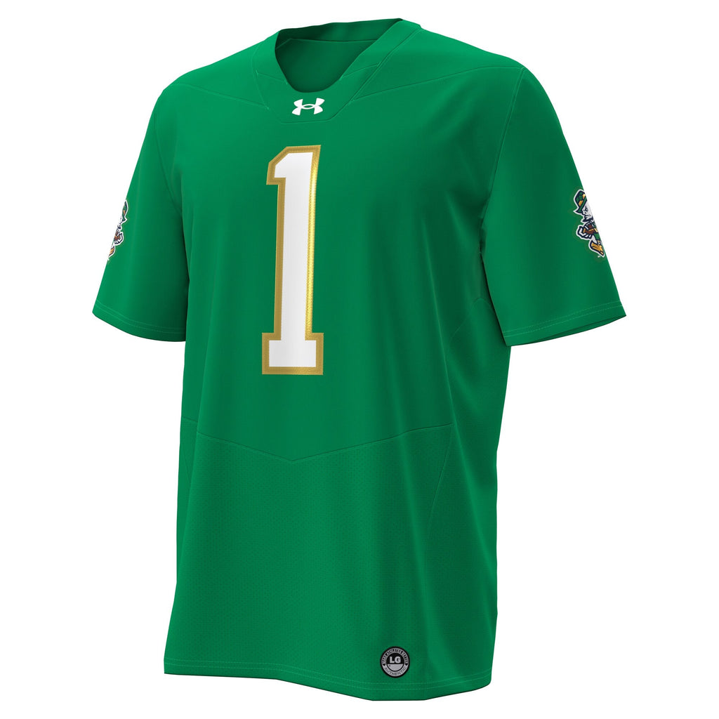 #1 Notre Dame Fighting Irish Wear Green Football Twill product image 3