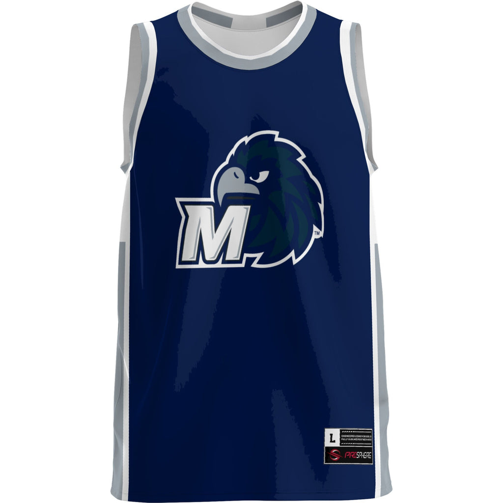 Monmouth Hawks Lightweight Basketball Jersey - Blue product image 3