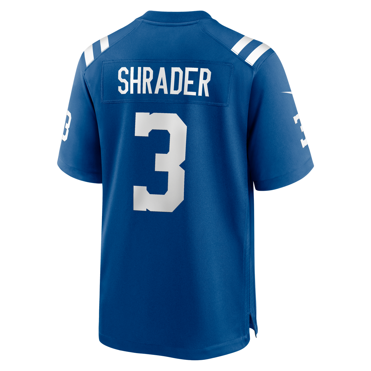 Indianapolis Colts Spencer Shrader Nike Royal Team Game product image 3