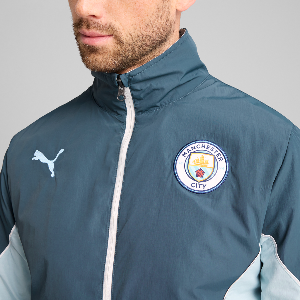 Puma Kidsuper Manchester City Reversible Men Jacket product image 3, provided for visual reference and product detail review