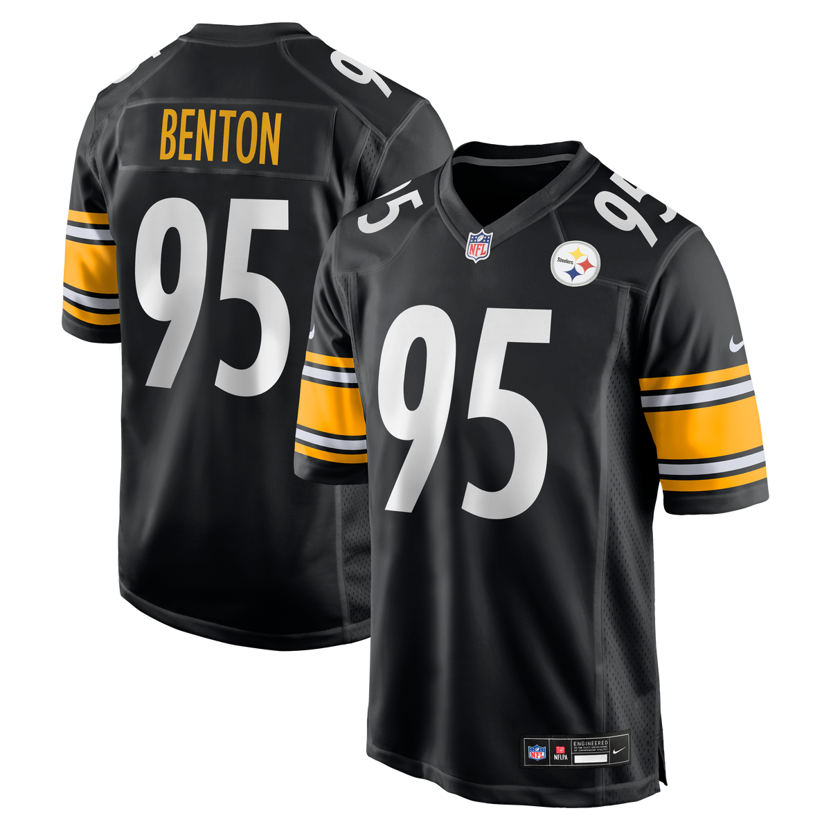 Pittsburgh Steelers Keeanu Benton Nike Black Team Game product image 1