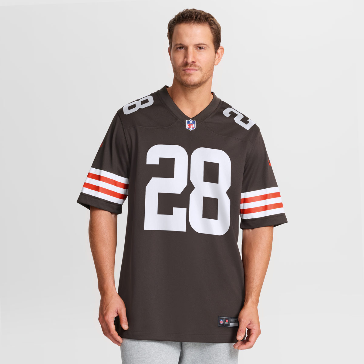 Cleveland Browns Tre Avery Nike Brown Team Game Jersey product image 4