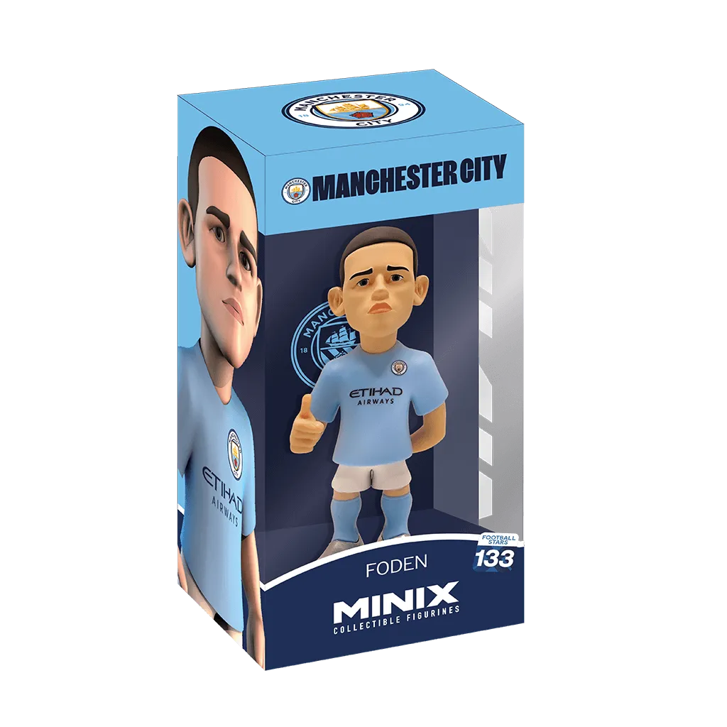 Minix Phil Foden 12 CM Manchester City Figurine product image 1, provided for visual reference and product detail review
