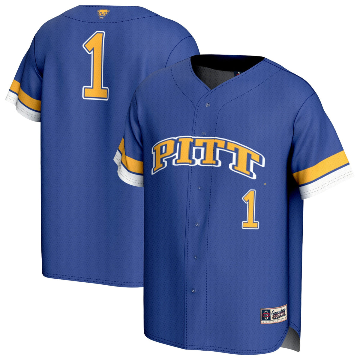 #1 Pitt Panthers Lightweight Collegiate Baseball Fashion product image 1