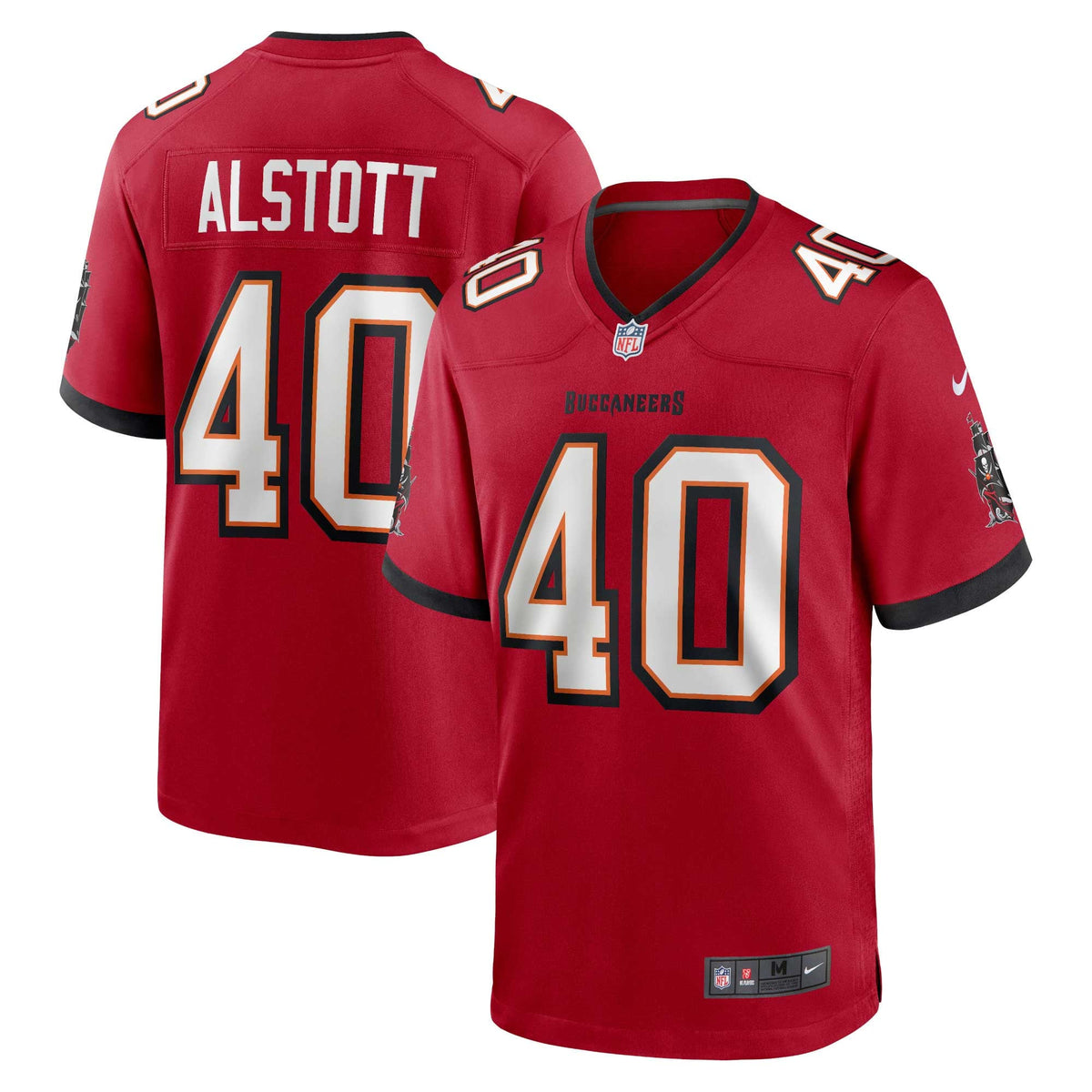 Tampa Bay Buccaneers Mike Alstott Nike Red Retired Player product image 1
