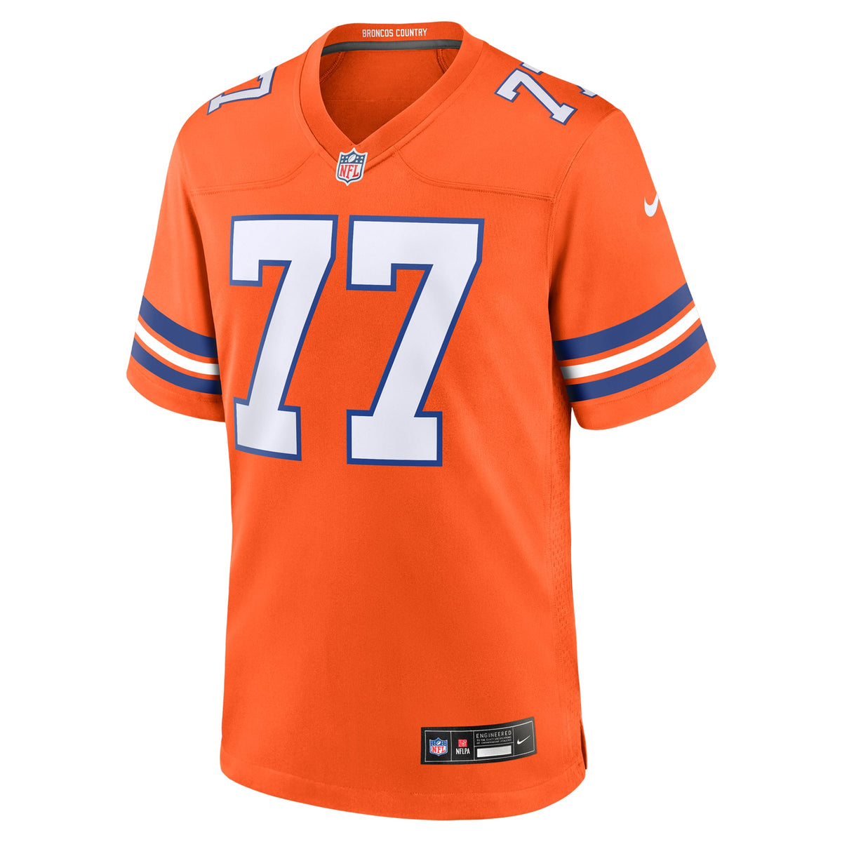 Denver Broncos Quinn Meinerz Nike Orange Alternate Game product image 2