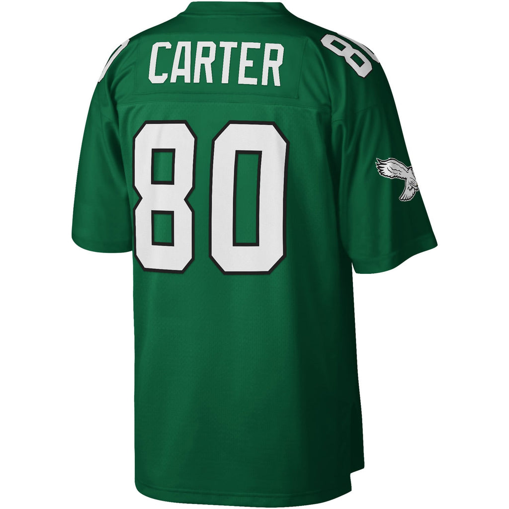 Philadelphia Eagles Cris Carter Mitchell & Ness Kelly Green product image 3