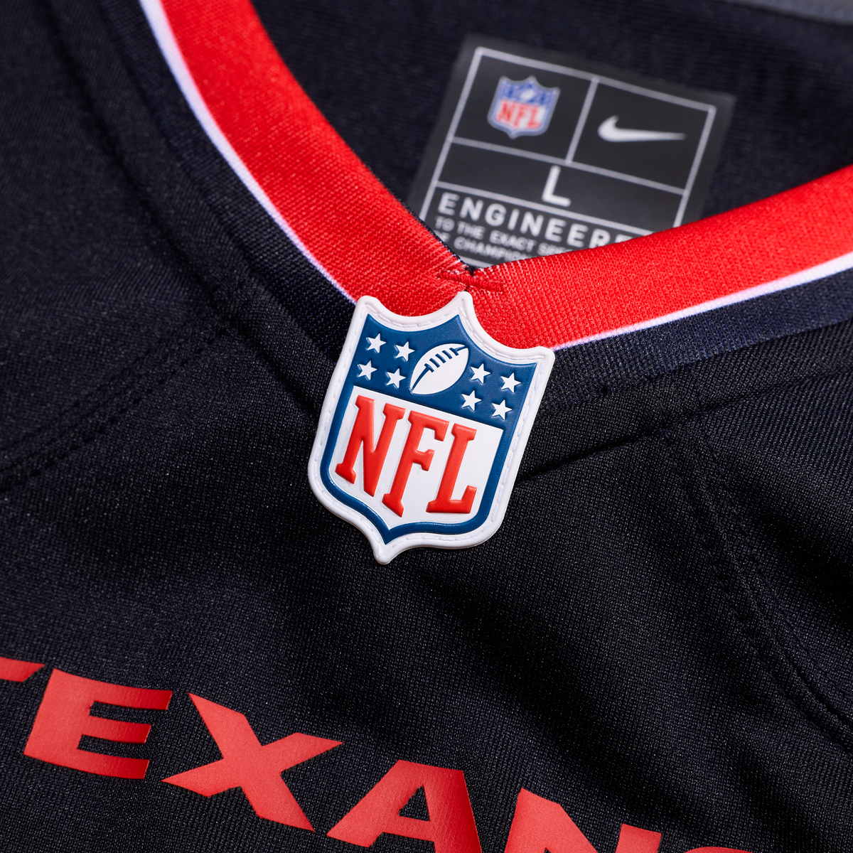 Houston Texans British Brooks Nike Navy Team Game Jersey product image 4