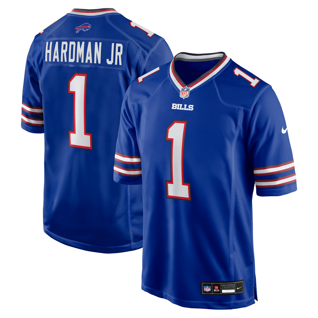 Buffalo Bills Mecole Hardman Nike Royal Team Game Jersey product image 1