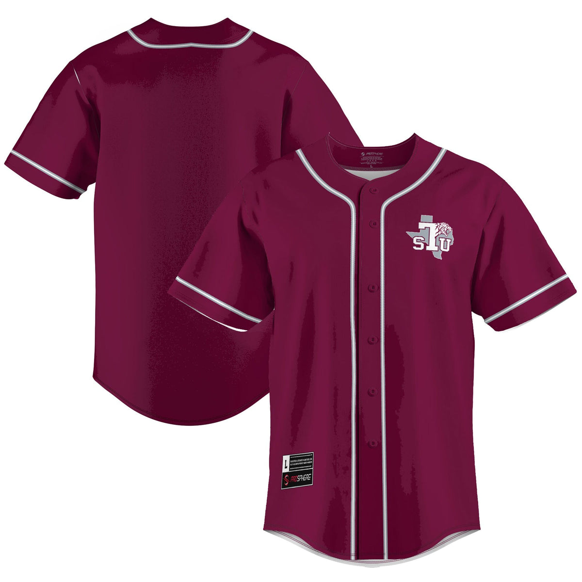 Texas Southern Tigers Lightweight Baseball Jersey - Maroon product image 2