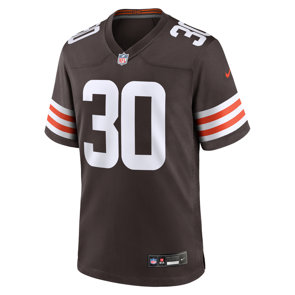 Cleveland Browns Zion Washington Nike Brown Team Game Jersey product image 4