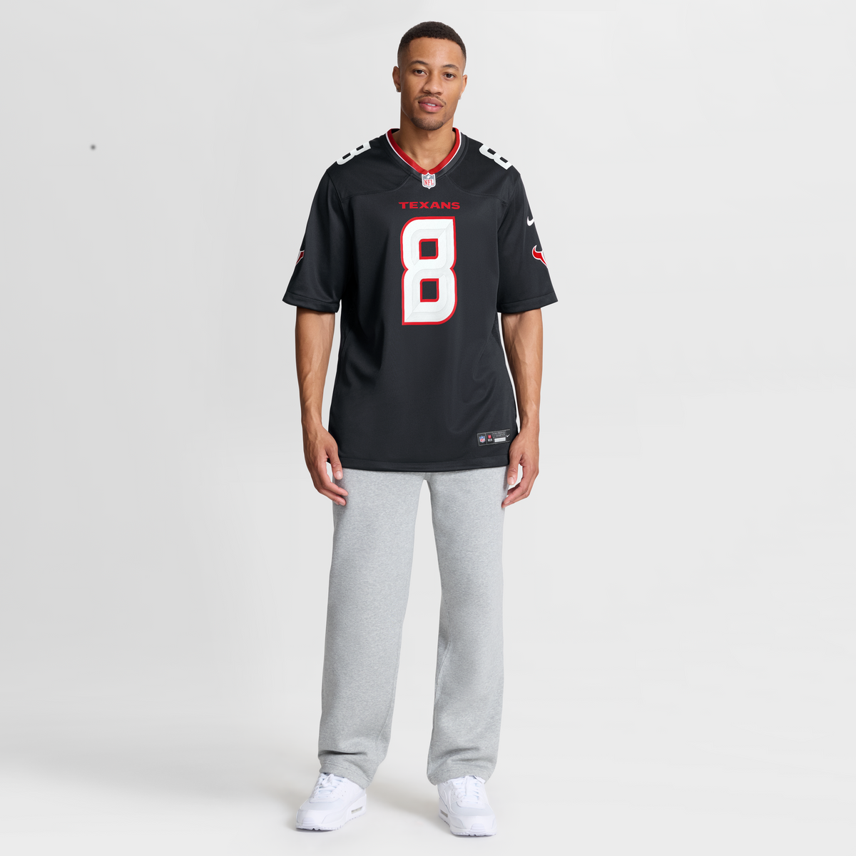 Houston Texans Cade Stover Nike Navy Team Game Jersey product image 4