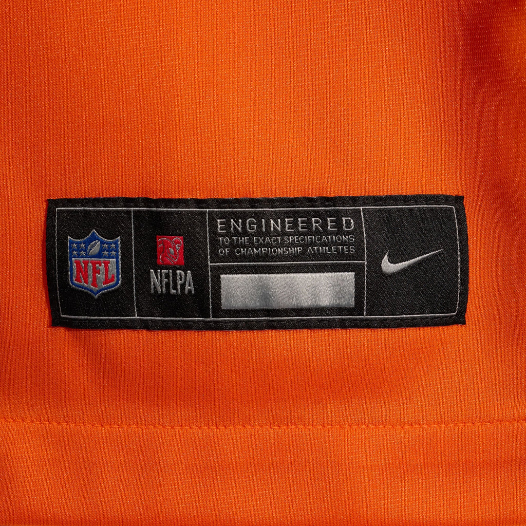 Denver Broncos Justin Strnad Nike Orange Team Game Jersey product image 6