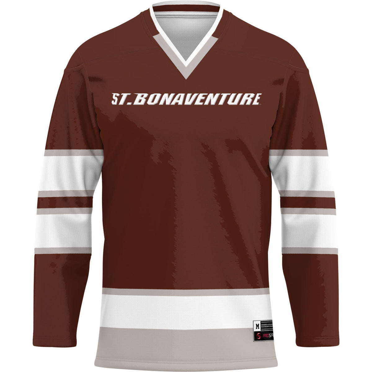 St. Bonaventure Bonnies Hockey Jersey - Brown product image 3