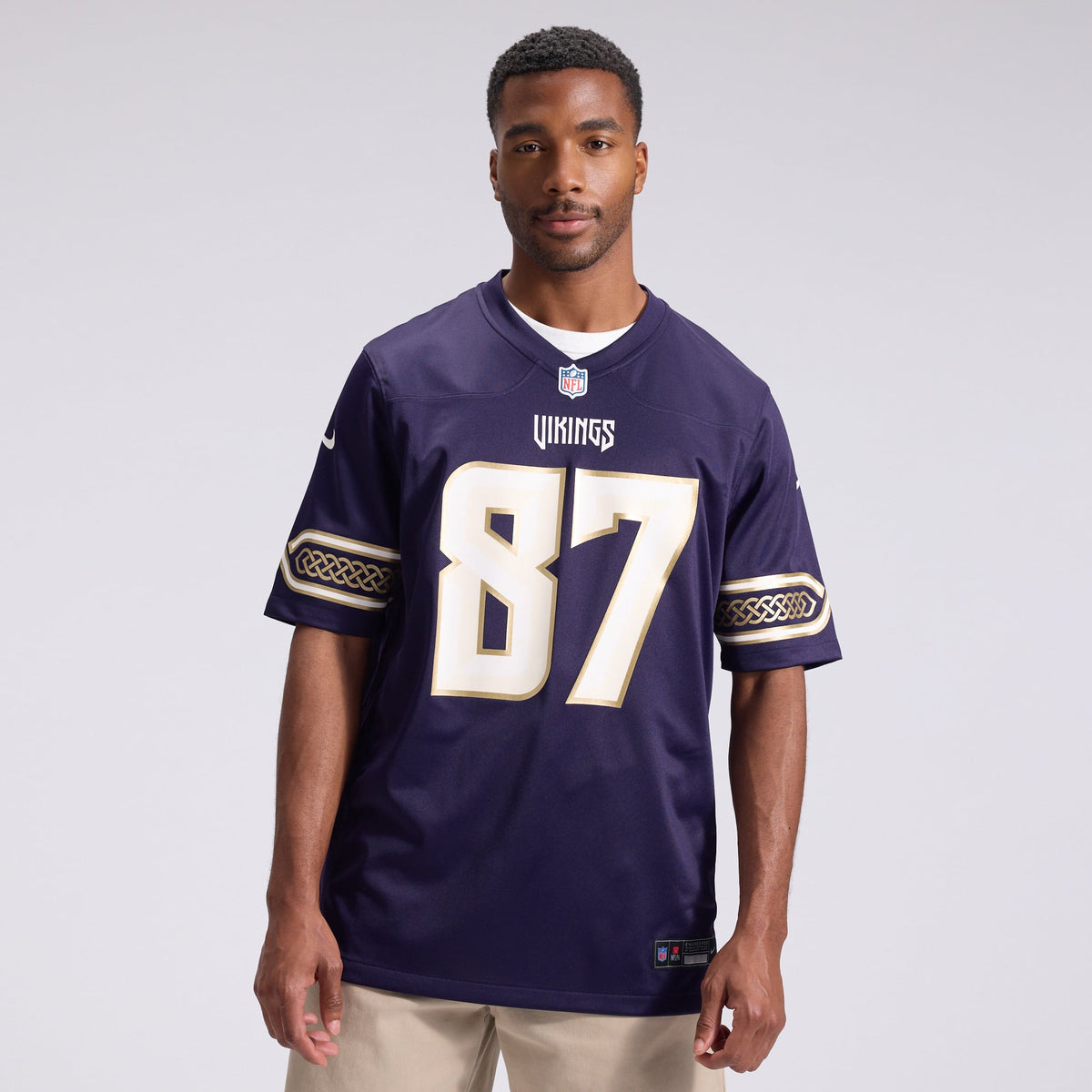 Minnesota Vikings T.J. Hockenson Nike Purple 2026 Rivalries product image 2