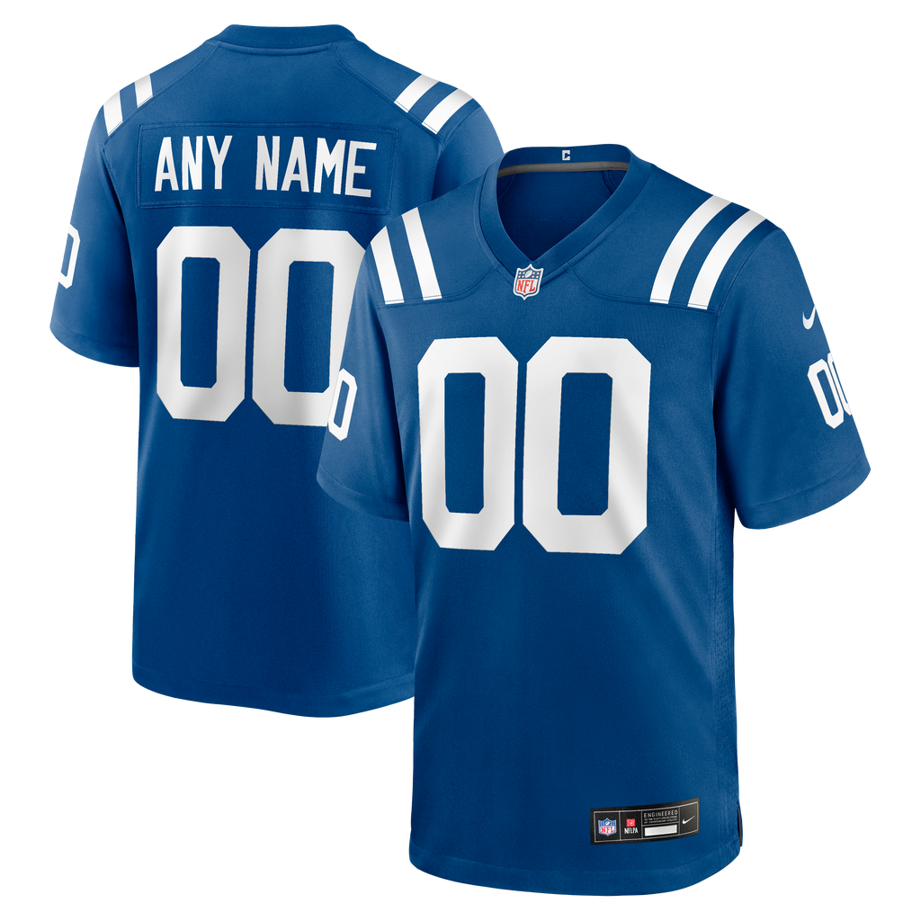 Nike Indianapolis Colts Royal Custom Game Jersey product image 1