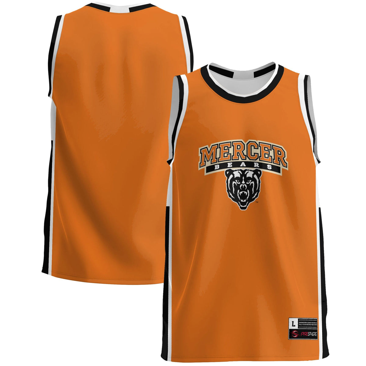 Mercer Bears Lightweight Basketball Jersey - Orange product image 2