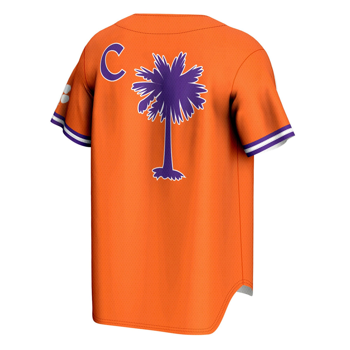 Clemson Tigers Lightweight Baseball Jersey - Orange product image 4