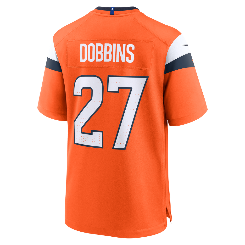Denver Broncos J.K. Dobbins Nike Orange Team Game Jersey product image 3