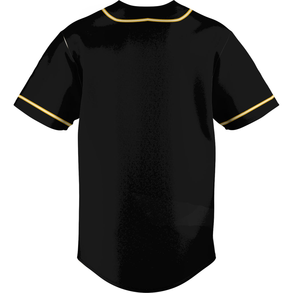 Cal State Long Beach The Lightweight Baseball Jersey - Gold product image 4