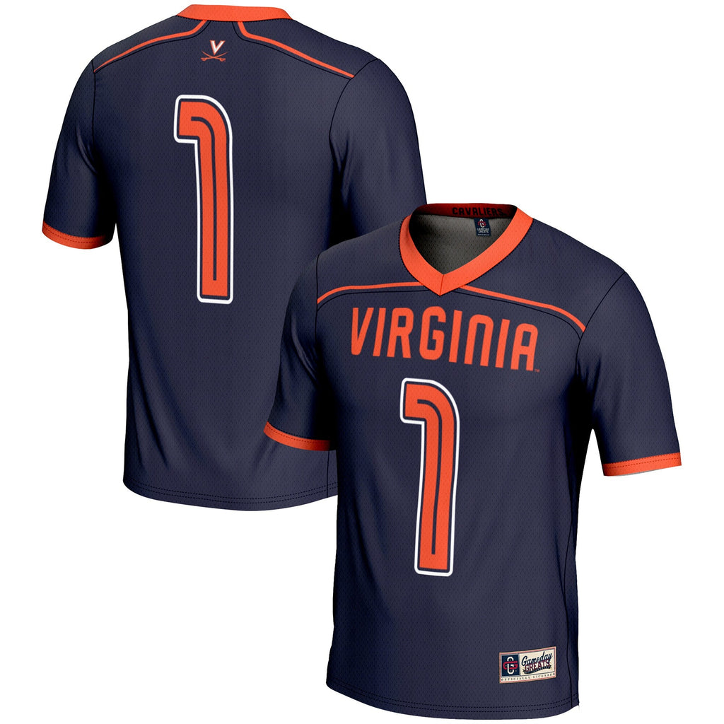 #1 Virginia Cavaliers Lightweight Lacrosse Jersey - Navy product image 1