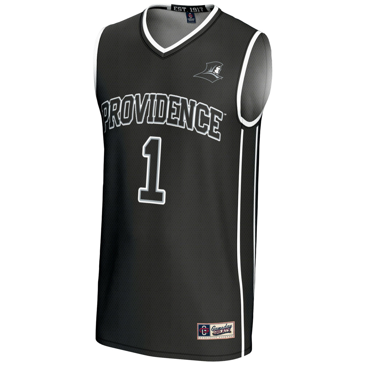 #1 Providence Friars Lightweight Basketball Jersey - Black product image 3