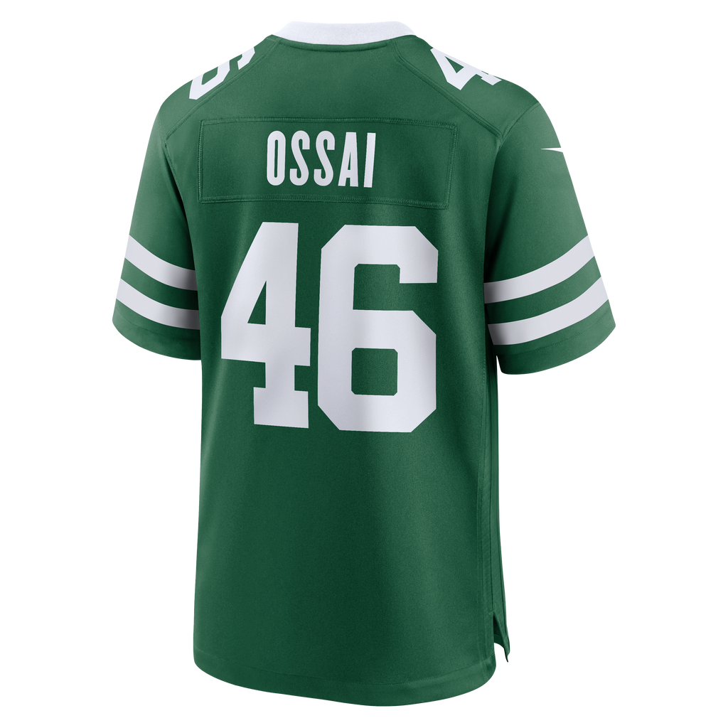 New York Jets Joseph Ossai Nike Legacy Green Team Game product image 3