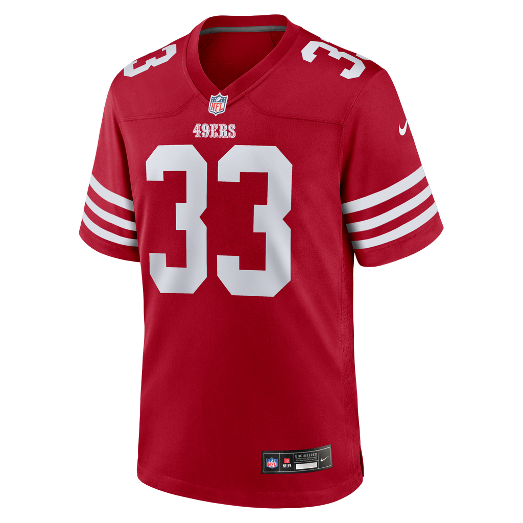 San Francisco 49ers Siran Neal Nike Scarlet Team Game Jersey product image 2