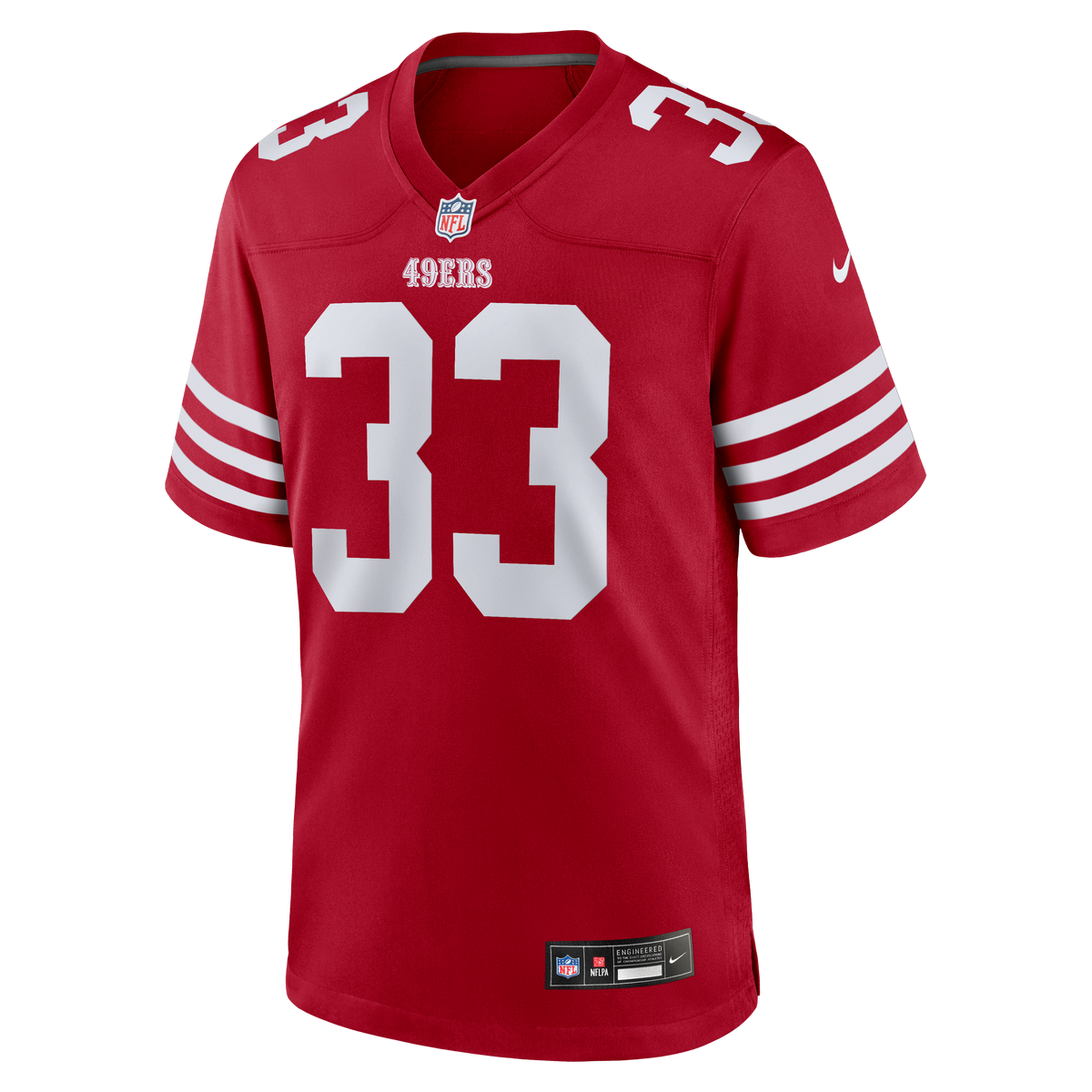 San Francisco 49ers Siran Neal Nike Scarlet Team Game Jersey product image 2