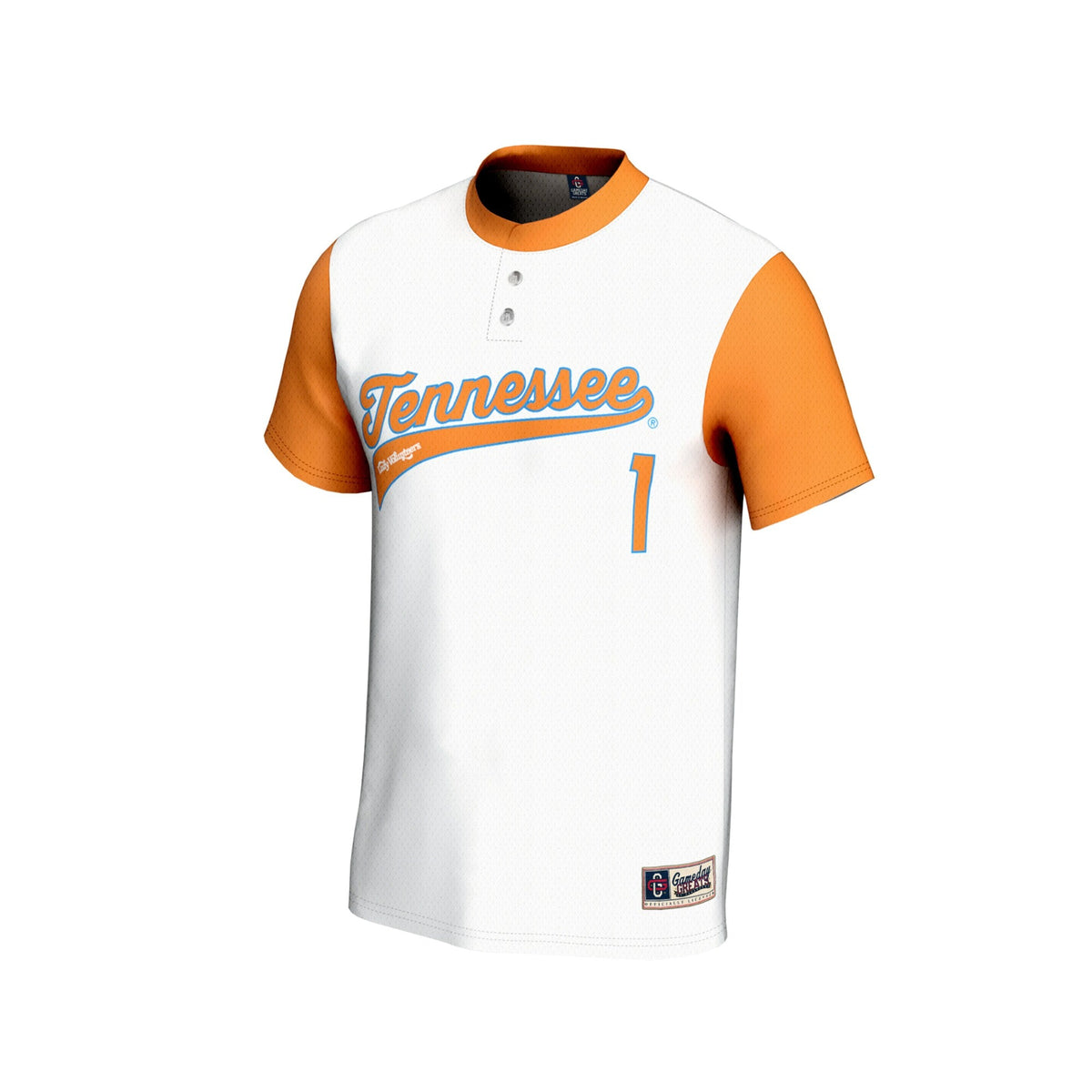 Tennessee Volunteers Softball Fashion Jersey - White product image 3
