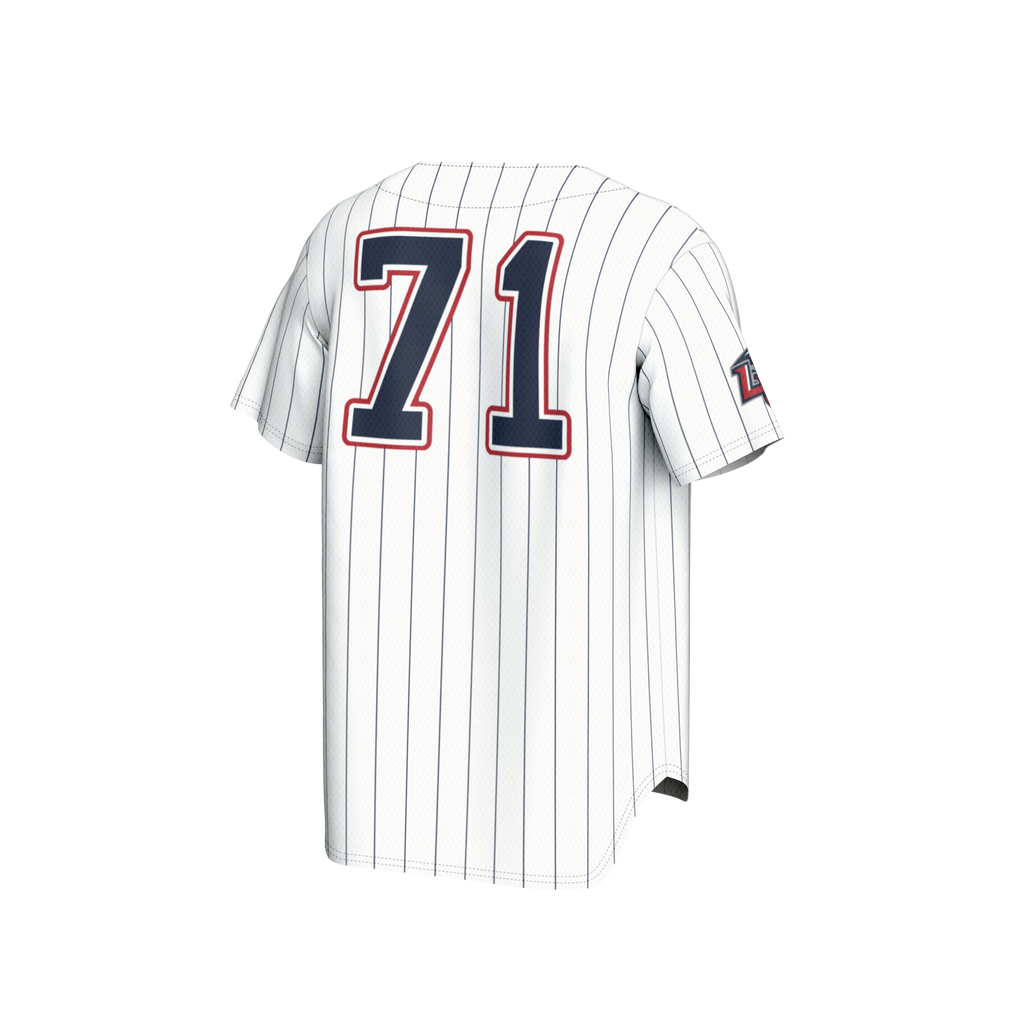 Adult #71 White Liberty Flames Lightweight Collegiate product image 4