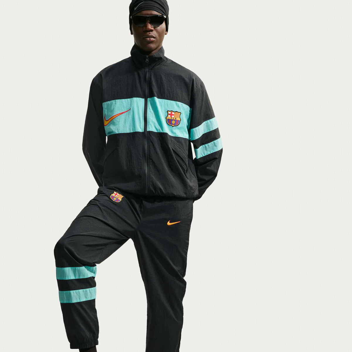 Nike FC Barcelona Third Men Nike Repel i96 Track Jacket product image 3, provided for visual reference and product detail