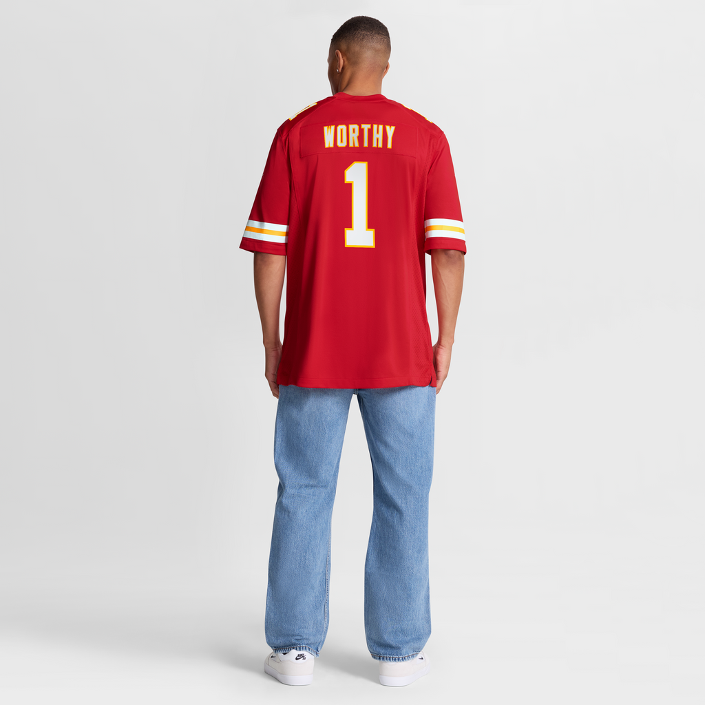 Kansas City Chiefs Xavier Worthy Nike Red Player Game Jersey product image 8