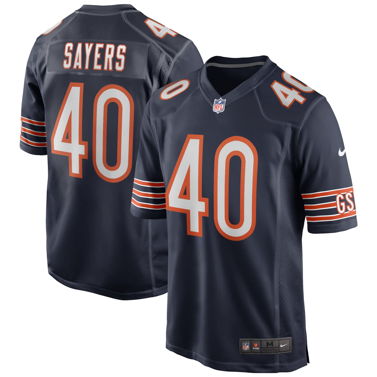 Chicago Bears Gale Sayers Nike Navy Game Retired Player product image 1