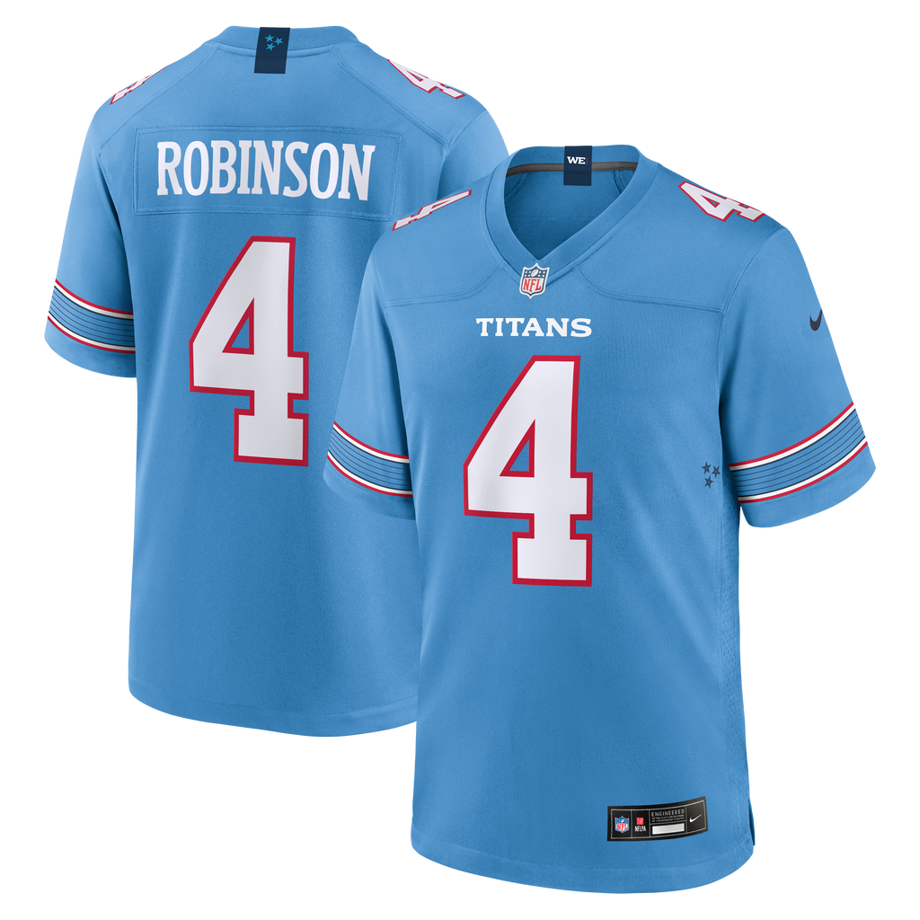 Tennessee Titans Wan'Dale Robinson Nike Light Blue Team product image 1