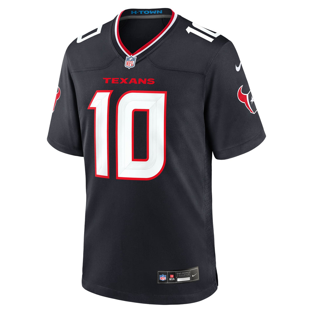 Houston Texans Davis Mills Nike Navy Team Game Jersey product image 2