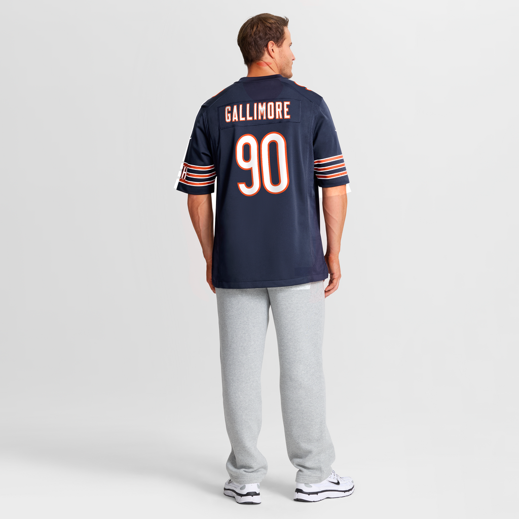 Chicago Bears Neville Gallimore Nike Navy Team Game Jersey product image 5