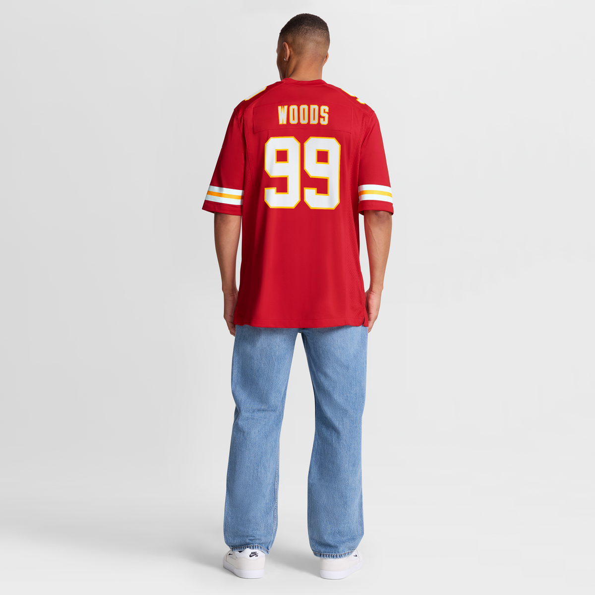 Kansas City Chiefs Peter Woods Nike Red Team Game Jersey product image 3