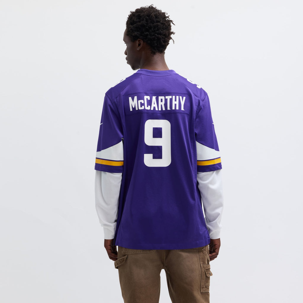 Minnesota Vikings J.J. McCarthy Nike White Alternate Game product image 11