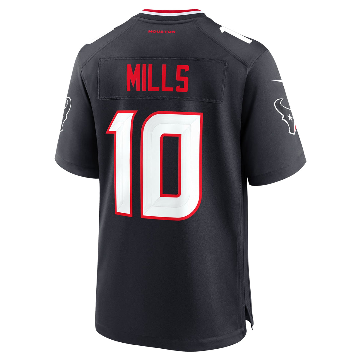 Houston Texans Davis Mills Nike Navy Team Game Jersey product image 3