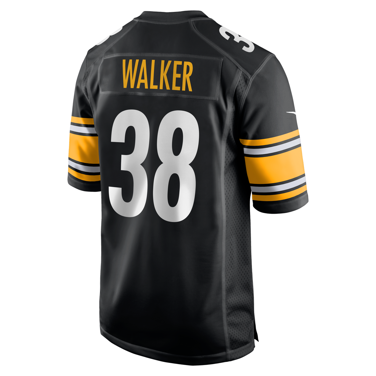 Pittsburgh Steelers Mykal Walker Nike Black Team Game Jersey product image 3